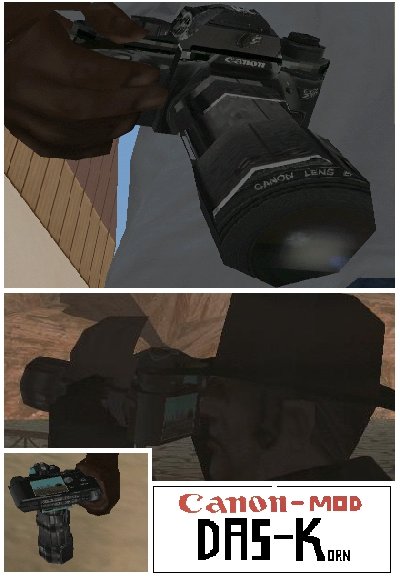 Mod da Câmera da Canon para GTA San Andreas